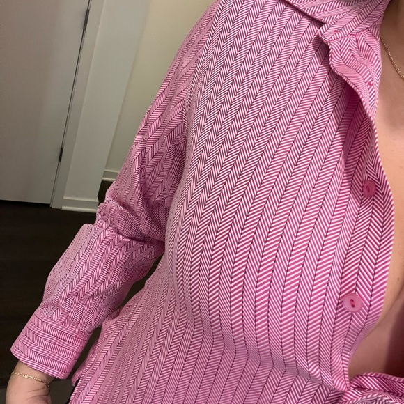 Pink button down - Picture 3 of 4
